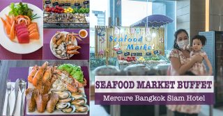 Seafood market Buffet Mercure siam Bangkok