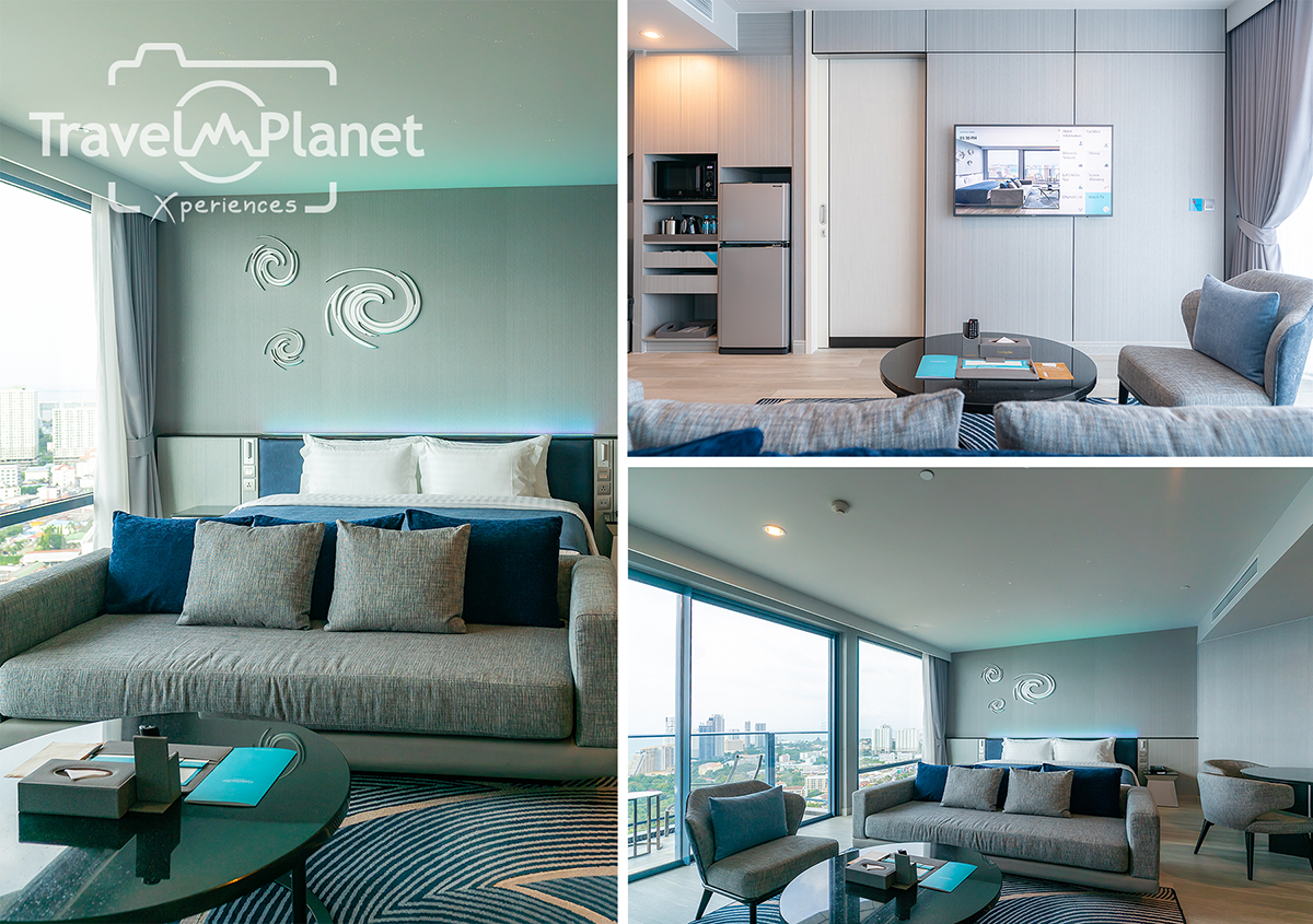 Grande Centre Point PATTAYA โรงแรมใหม่ สำหรับครอบครัว พัทยา panoramic suite