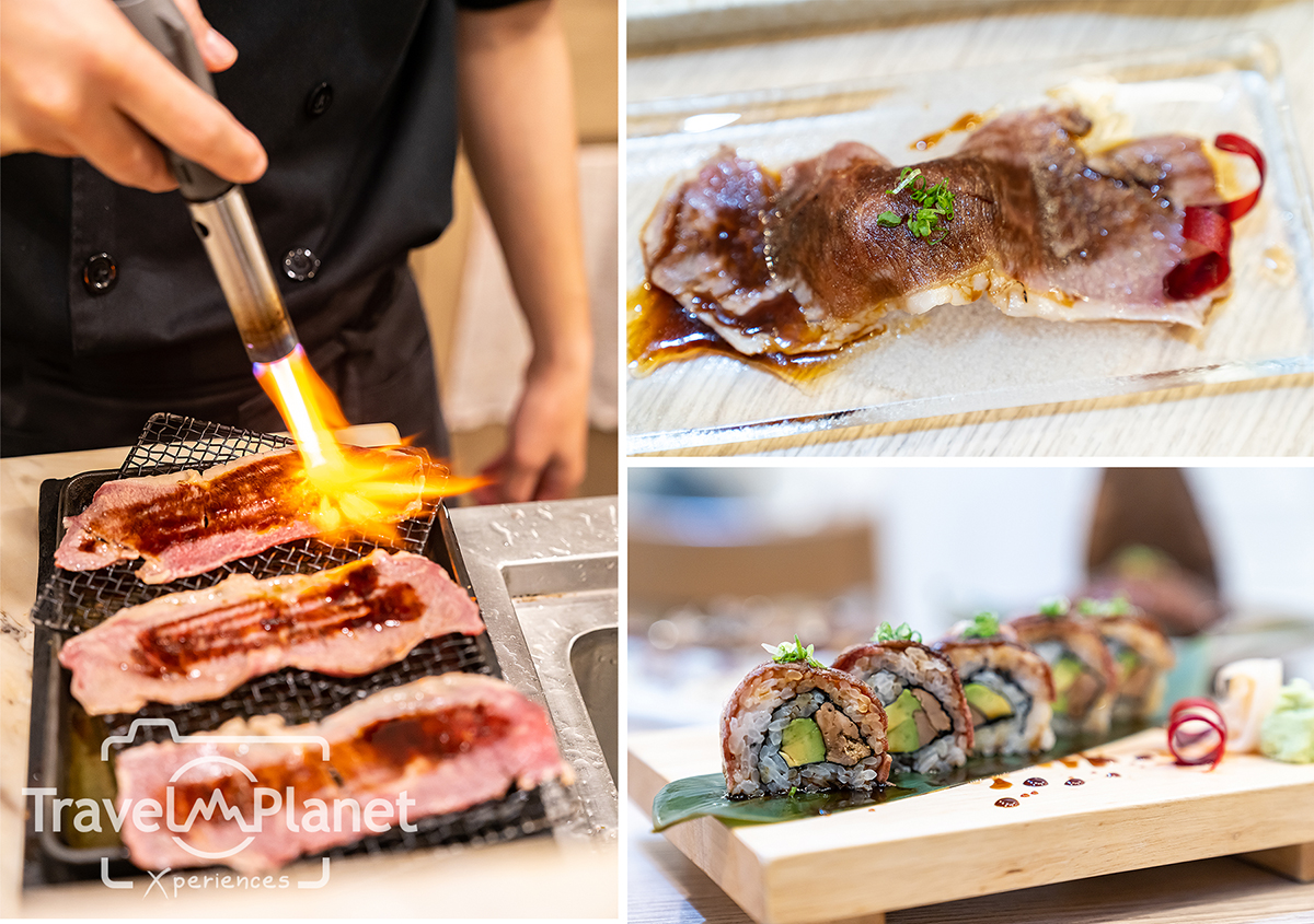 Nama Sushi ร้านอาหารญี่ปุ่น ราชประสงค์ -  Wagyu Roll Wagyu Sushi 