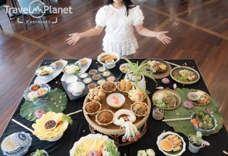 บุฟเฟ่ ต์ ข้าวแช่ชาววัง สูตรต้นตำรับ โรงแรมรอยัล ริเวอร์